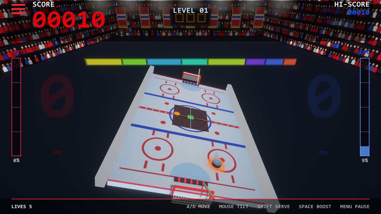Wobble Hockey, Ice Hockey theme